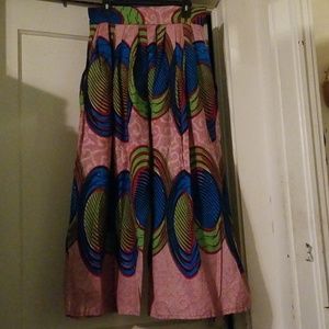 African  Ankara Print Palazzo  Pants